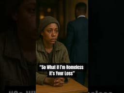 Black Woman Admits She is Homeless on First Date Says it's His loss if He Don't Want Her