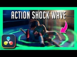 Shockwave & Energy VFX in DaVinci Resolve! - Perfect for Superheroes and Action Scenes!