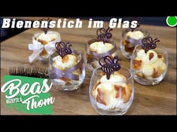 Bienenstich im Glas - Eins der besten Kuchen im Glas Rezepte