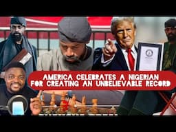 American Government Celebrates A Nigerian For Achieving an Unbelievable Record