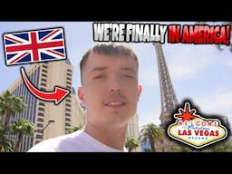BRITISH GUY'S FIRST TIME VISITING AMERICA! | Day 1: Las Vegas