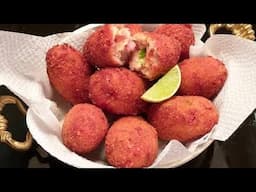 CROQUETES DE MORTADELA DEFUMADA COM QUEIJO - SIMPLES E FÁCIL