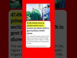 Higher C - section rates in India. But Why?
