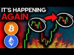 BITCOIN WARNING SIGNAL FLASHING (Again)!!!! - Bitcoin News Today, Ethereum, Solana, XRP & Chainlink