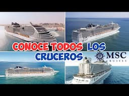 👉 TODOS los CRUCEROS de MSC explicados en 14 minutos 🚢