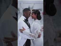 Bride Priscy and Juma #jp2025 #beauty #shorts #content #whitewedding #wedding #womensfashion #short