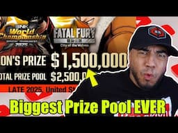 "SNK just blew CAPCOMS Prize Pool out of the water!" FGC reacts to 2.5 Million dollar prize pool