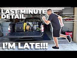 I’m Running LATE! How I Set Up My Mobile Car Detailing Equipment in a RUSH!