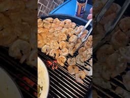 easy and delicious grilled shrimp and butter! #shorts