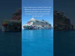 Would you Cruise to the Bahamas like this?
