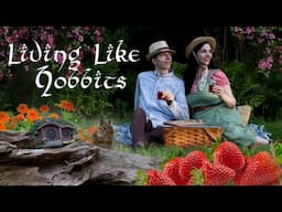 A SIMPLE HOBBIT LIFE in a Country Cottage🍓Jam Picnic & Garden Tea Party