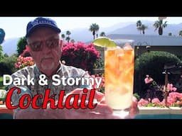 Dark and Stormy Rum Cocktail