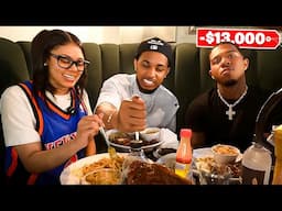 Deshae, DDG & Karrahbooo MOST EXPENSIVE MUKBANG!