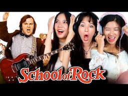 Foreign Girls React | School of Rock | First Time Watch