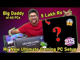 My New 5 Lakh Rs Ultimate Gaming PC Setup 2025 🤯🔥