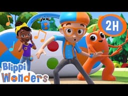 Dance  | Blippi Wonders | Preschool Learning | Moonbug Tiny TV