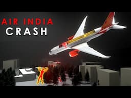Air India Plane Crash Explained #airindia #planecrashsurvivor