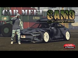 🔴 CAR MEET "ESTAMPAS CAMO" | GTA 5 Online PS5 | LIVESTREAM #308