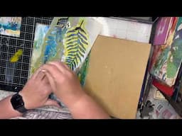 Art Journaling with Niamh: Creating drippy abstract backgrounds