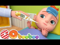 Boo Boo Song | Doctor Song | Sick Song | Gobooboo Nursery Rhymes & Kids Songs