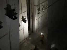 We went into the nuclear fuel pool!