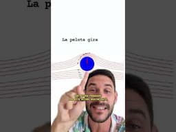¿Por qué la pelota se CURVA sola en el aire? 👉 El efecto Magnus te lo explica
