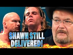 JIM ROSS: Shawn Michaels did the best he physically could at WrestleMania 14