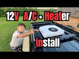 DIY Van AC & Heater Install: OutEquip Pro 12V (Easy Steps!)