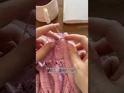 Slow Stitching the Clematis Tee | Cherry Blossom Yarn Vibes 🌸🧶