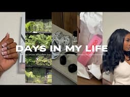 VLOG| My Weightloss Journey , At Home Nails & Lashes, Skincare, Balancing It All, Juicing & more