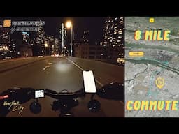 Full Commute Experience: NYC Night Ride on the 60v Super73 RX| eBike POV