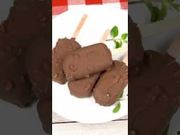Maine ghar par perfect Mangnum Chocolate Bar Ice Cream Banayi #icecream #magnum #recipe
