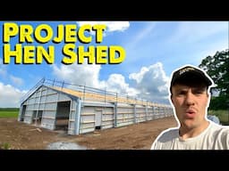 Hen Shed Tour | Malt Barley News | Bull Problems