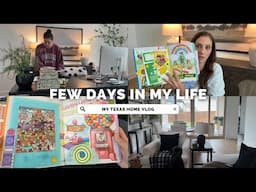 few days in my life 40+ | filming, junk journaling, summer cleaning, addressing my short shorts