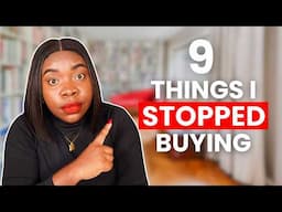 9 Things I Stopped Buying To Save Money In 2025