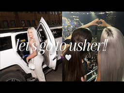 let’s go to usher!!! eeek 🎤 & sister dates