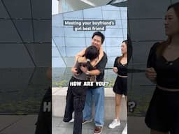Meeting your boyfriend’s girl best friend 🫨 #comedy #funny #skit