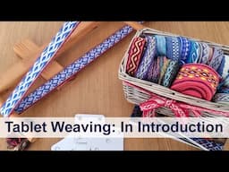 Tablet Weaving - How I Do It! #tabletweaving #textiles