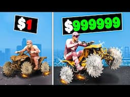 $1 to $1,000,000 Sawblade Quad in GTA 5