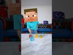 【マインクラフト】スティーブがウチで採掘しています【ハッピーセット マインクラフト・ザ・ムービー第2弾】