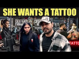 SHE WANTS A TATTOO
