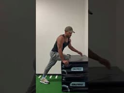 Elevated pigeon stretch