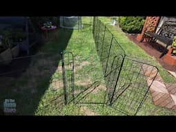 Indoor or outdoor dog fence enclosure, we love it