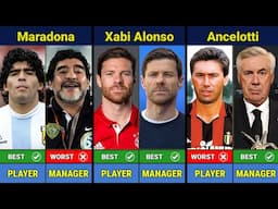 Best or Worst❓ Famous Footballers Who Became a Manager