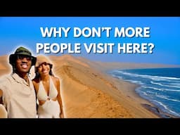 Where the Desert Dunes Meet the Ocean | SANDWICH HARBOUR, Namibia