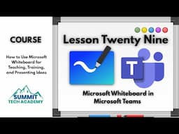 Using Microsoft Whiteboard in Microsoft Teams