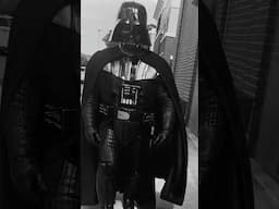 Darth vader arrives to target