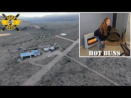 OFF-Grid Heat Cheap and Easy | Off-Grid Abandoned Airport Restoration