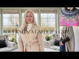 A knitting episode (24): Asopo Cardigan, Umma Cape & Foxthoughts Pullover (WIP)