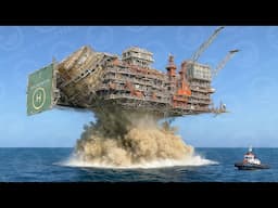 Why Did They Blow Up This $215 Million Oil Rig? They Destroyed the World's Biggest Oil Rig